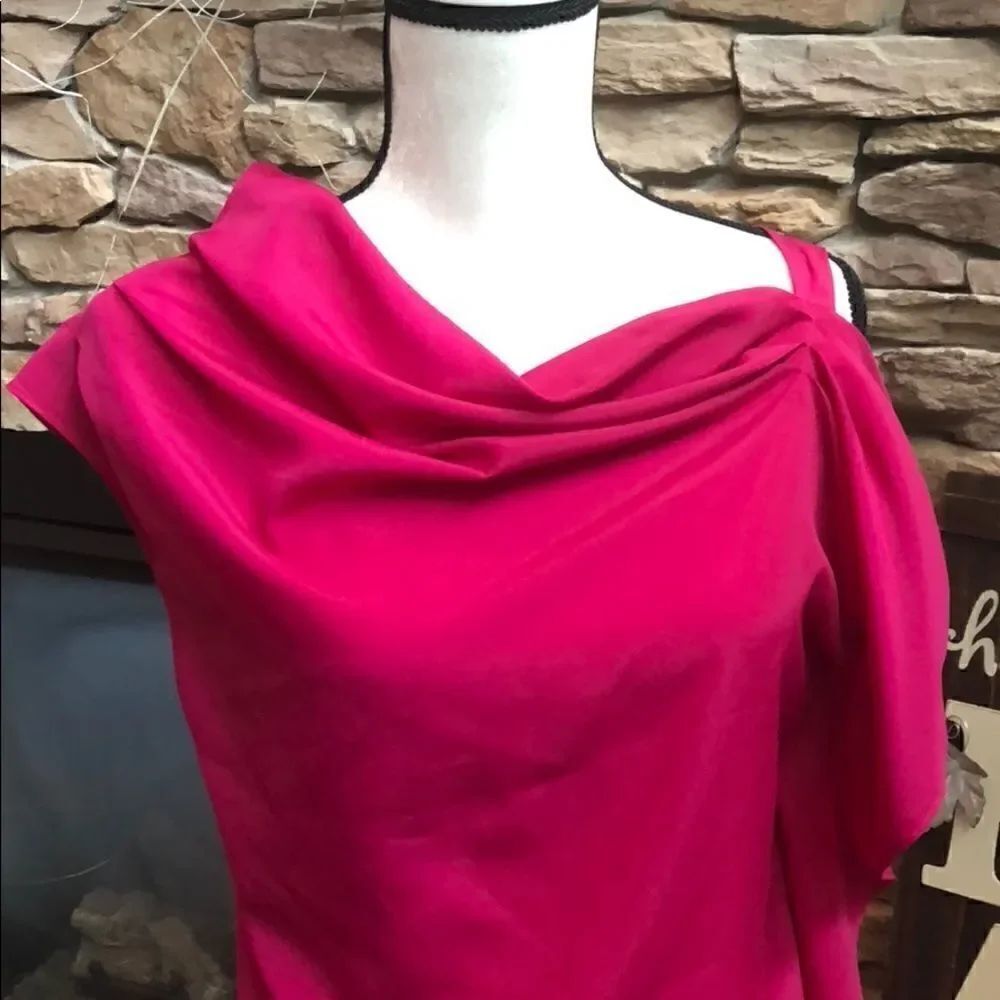 The Limited Fuchsia blouse 👚 size Small - Picture 2 of 7